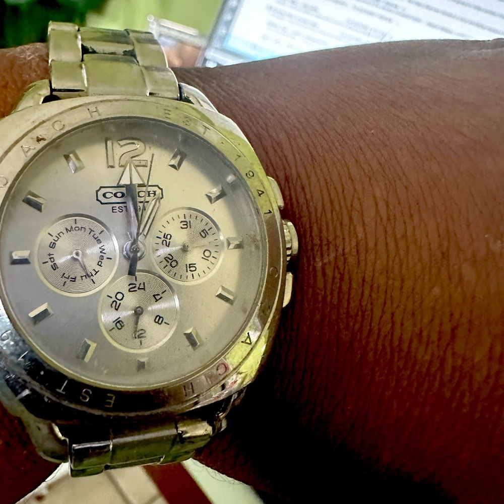 Coach Boyfriend Watch